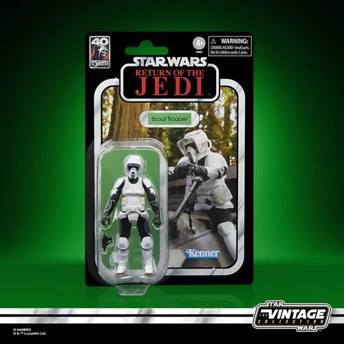 Star Wars The Vintage Collection Speeder Bike Vehicle with Biker Scout 3.75 Inch Action Figure in