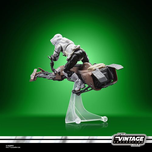 Star Wars The Vintage Collection Speeder Bike Vehicle with Biker Scout 3.75 Inch Action Figure in