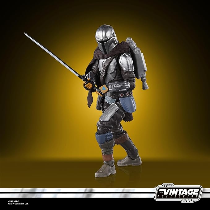 NON MINT STAR WARS The Vintage Collection The Mandalorian (Mines of Mandalore), The Mandalorian 3.75-Inch Collectible Action Figure