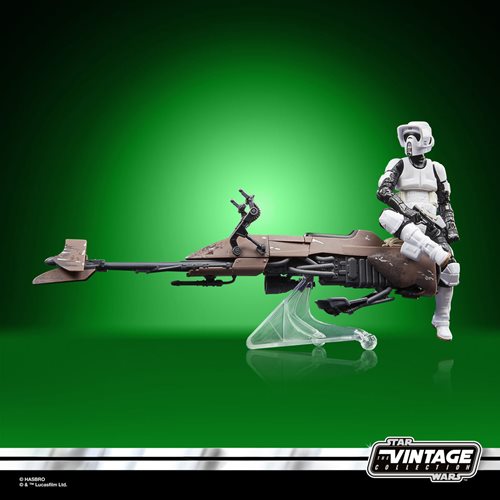 Star Wars The Vintage Collection Speeder Bike Vehicle with Biker Scout 3.75 Inch Action Figure in