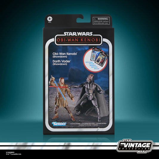 Star Wars The Vintage Collection Darth Vader & Obi-Wan Kenobi 2-Pack