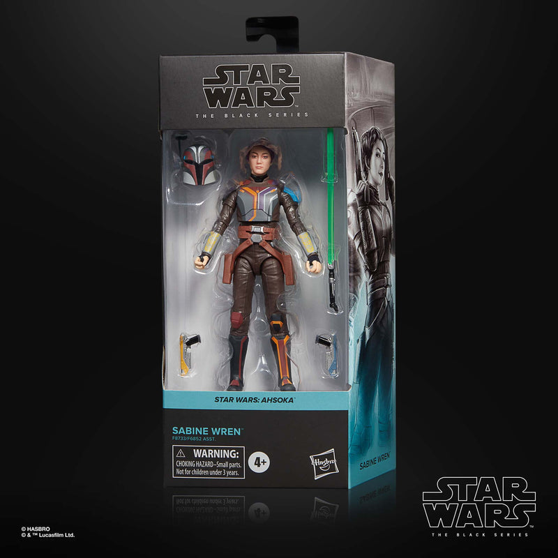 Sabine Wren Star Wars: Ahsoka Black Series Action Figure 6 Inch Action Figure