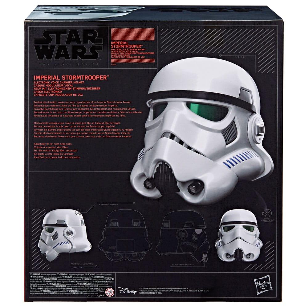 Star Wars The Black Series Rogue One Imperial Stormtrooper Electronic Voice-Changer Helmet Prop Replica