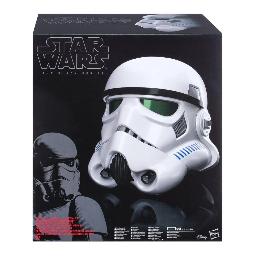 Star Wars The Black Series Rogue One Imperial Stormtrooper Electronic Voice-Changer Helmet Prop Replica