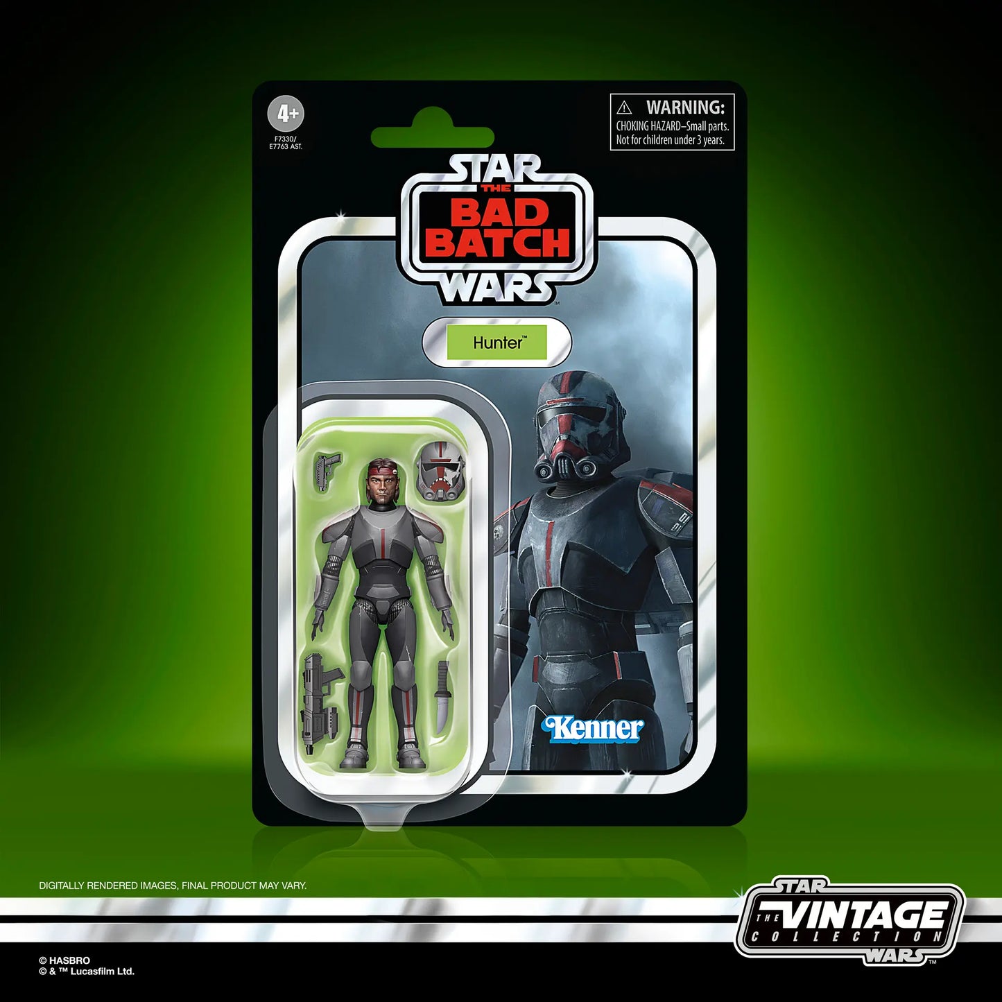 Star Wars The Vintage Collection Hunter Bad Batch 3.75" Action Figure