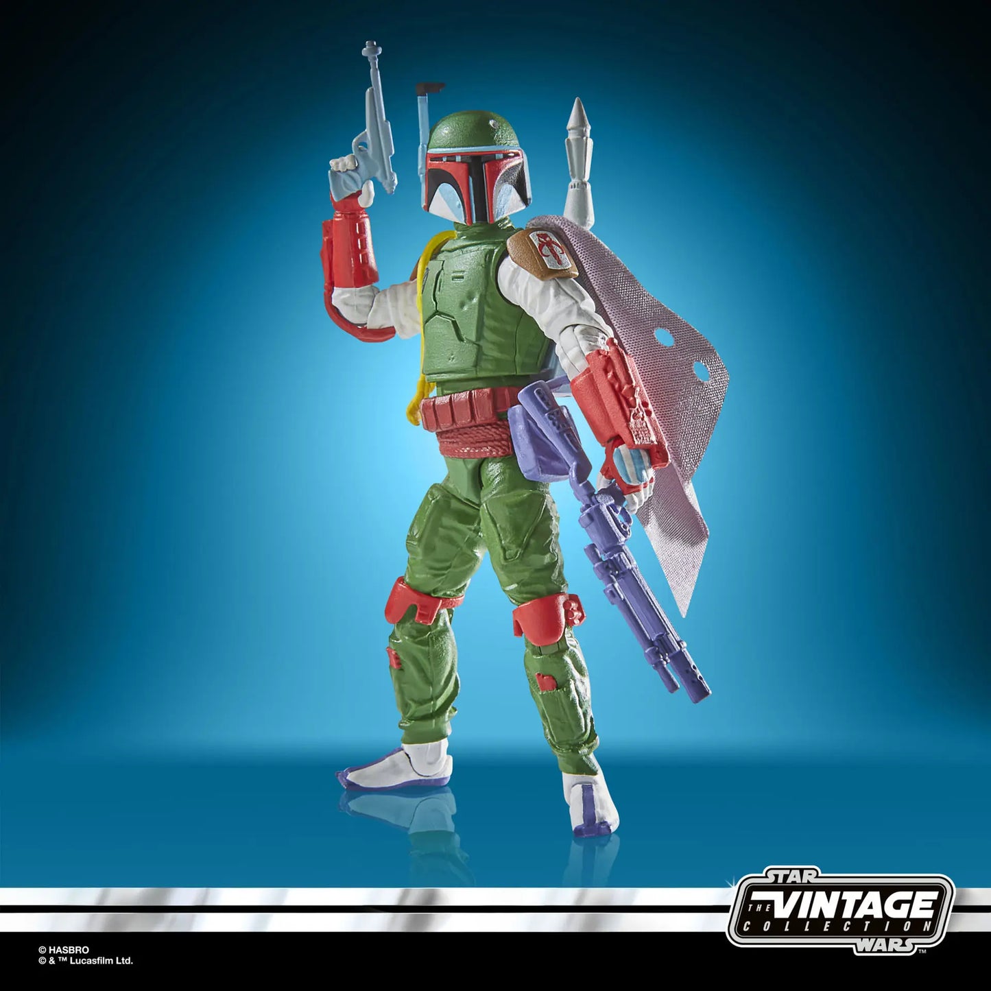 (NON MINT)Star Wars The Vintage Collection Comic Boba Fett Vintage 3.75"