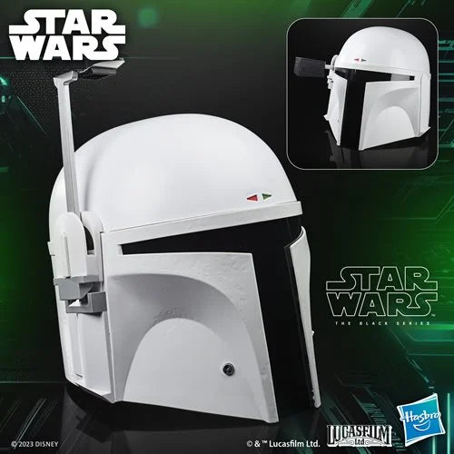 IMPORTED STOCK Star Wars Black Series Boba Fett Prototype Helmet