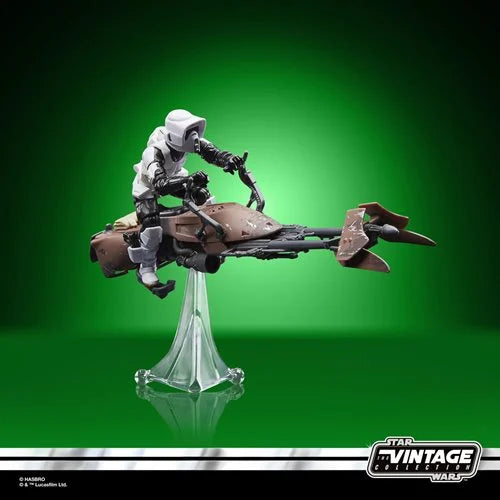 Star Wars The Vintage Collection Speeder Bike Vehicle with Biker Scout 3.75 Inch Action Figure in