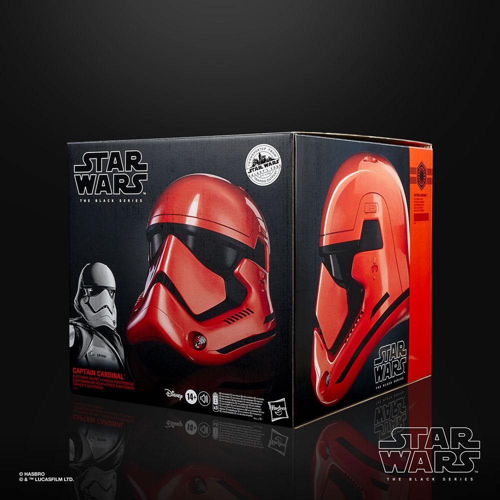 Star Wars Galaxy's Edge Black Series Electronic Helmet Captain Cardinal