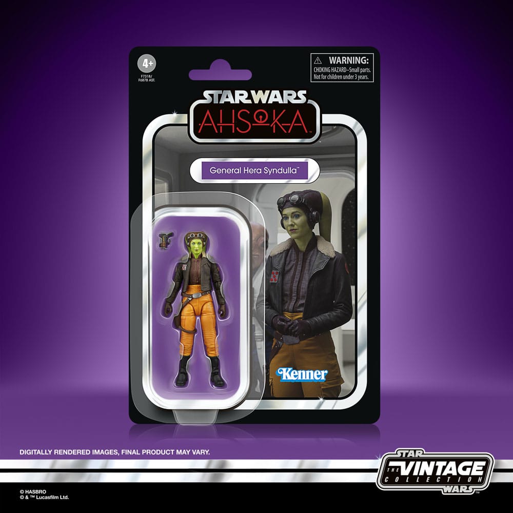 NON MINT Star Wars Vintage Collection Action Figure General Hera Syndulla 3.75"