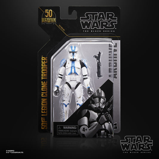 (Max 2PP) 501st Legion Clone Trooper Star Wars Black Series Archive 6-Inch Action Figure (Import Stock)