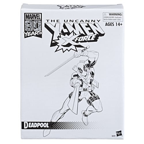 X-Men X-Force Retro Marvel Legends 6-Inch Deadpool Action Figure (In Stock)