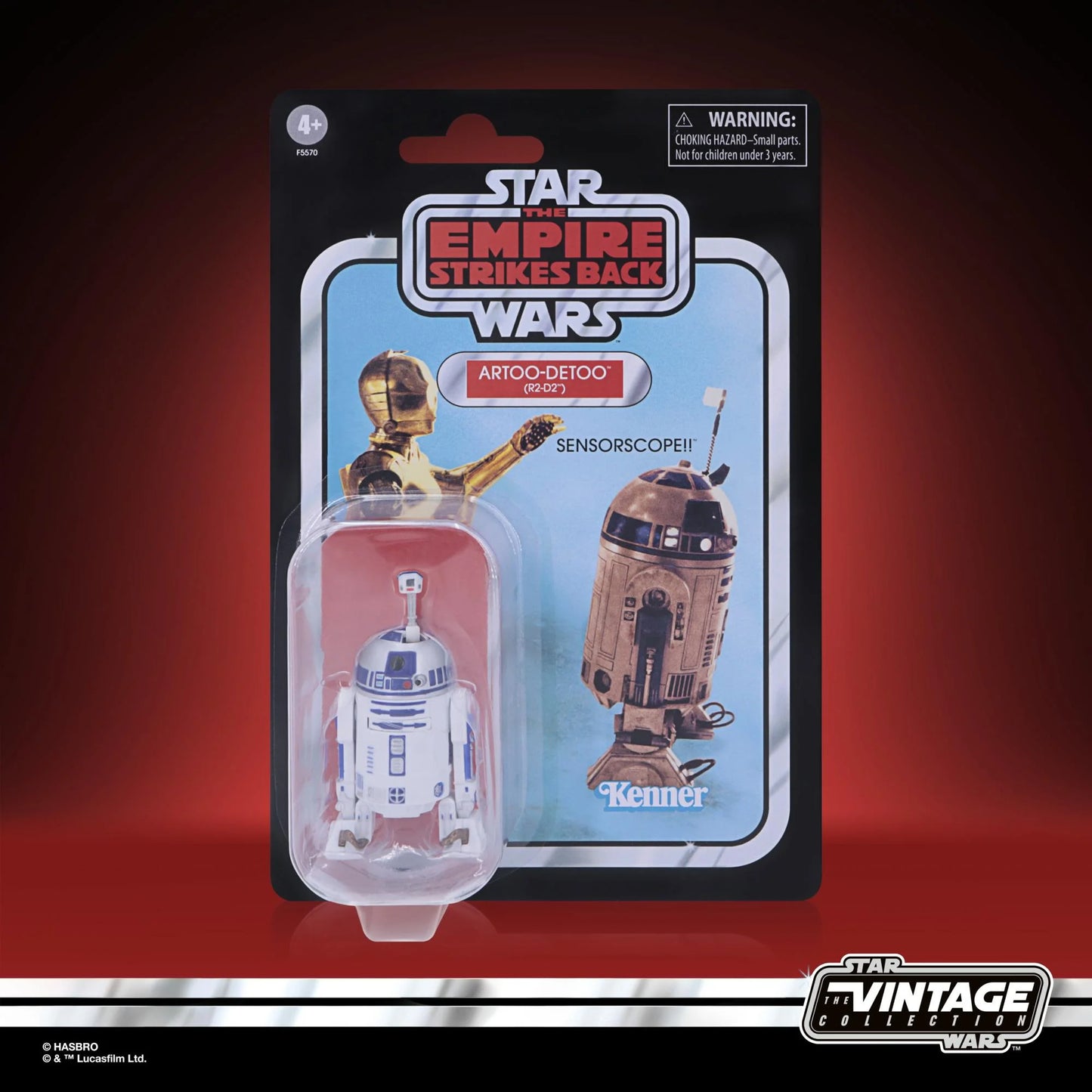 (NON MINT) STAR WARS THE VINTAGE COLLECTION 96 EXCLUSIVE ACTION FIGURE - R2-D2