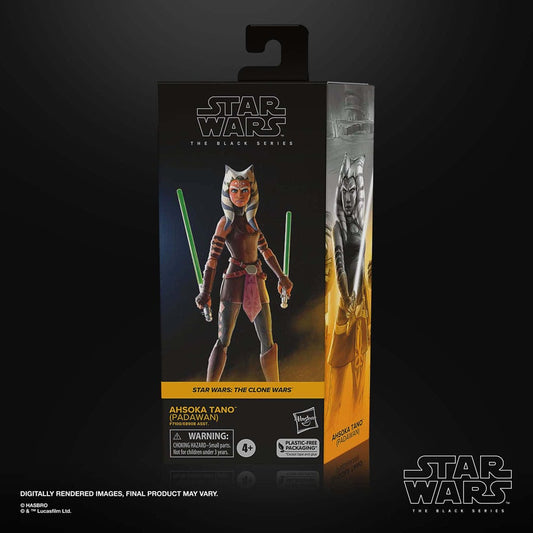 Star Wars: The Clone Wars Black Series Action Figure Ahsoka Tano (Padawan)