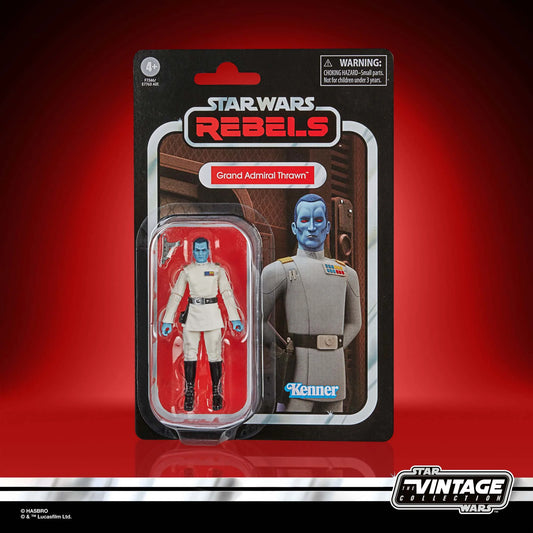 Star Wars The Vintage Collection Grand Admiral Thrawn Action Figure 3.75"