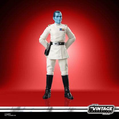 (NON MINT)Star Wars The Vintage Collection Grand Admiral Thrawn Action Figure 3.75"