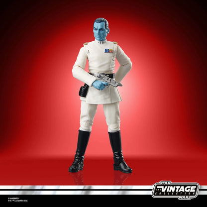 (NON MINT)Star Wars The Vintage Collection Grand Admiral Thrawn Action Figure 3.75"