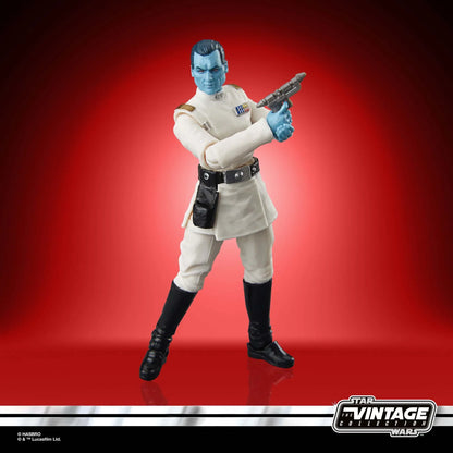 (NON MINT)Star Wars The Vintage Collection Grand Admiral Thrawn Action Figure 3.75"