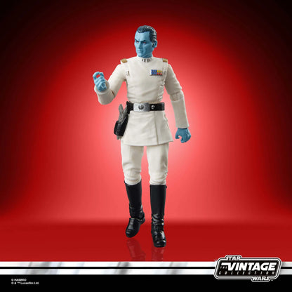 (NON MINT)Star Wars The Vintage Collection Grand Admiral Thrawn Action Figure 3.75"