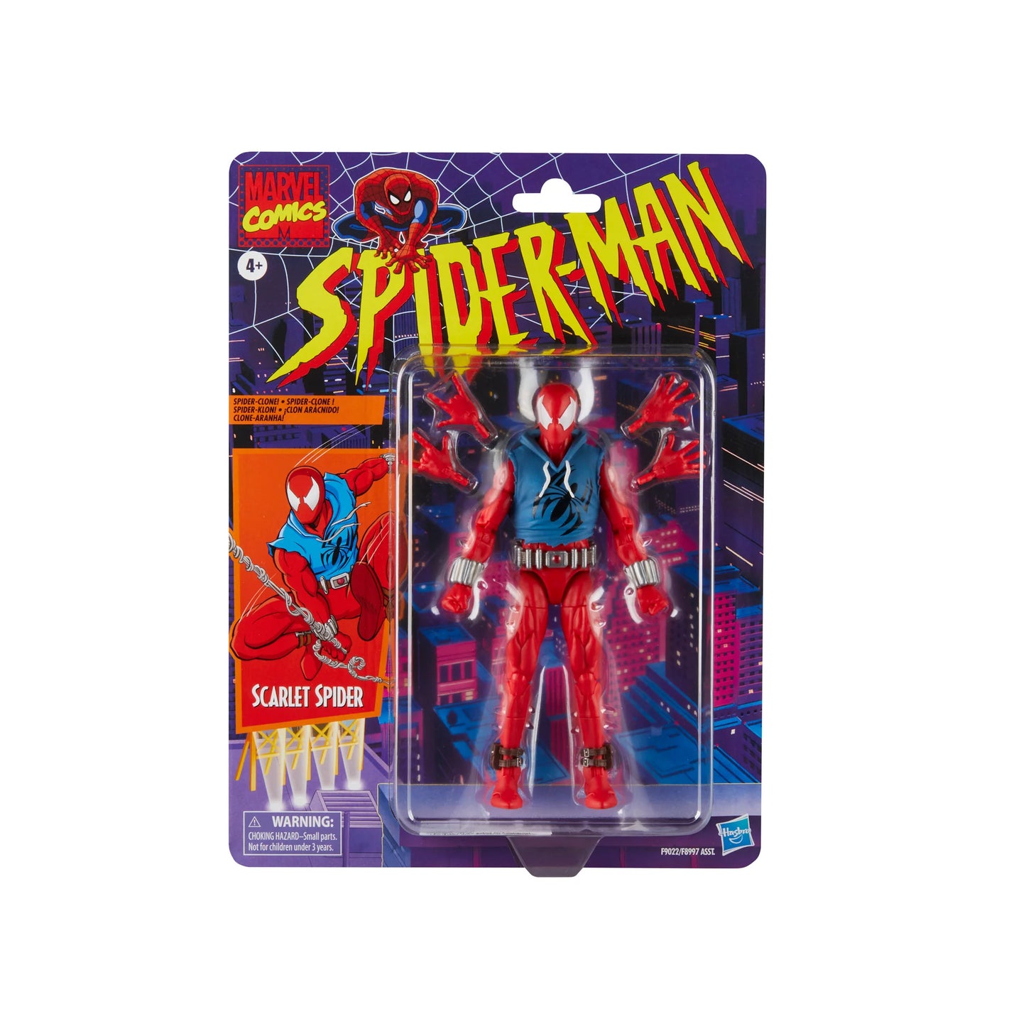 IMPORT STOCK Spider-Man Marvel Legends Comic 6-inch Scarlet Spider Action Figure