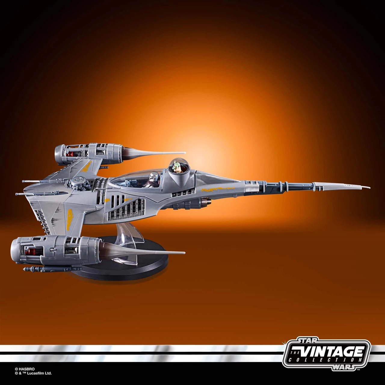(Non Mint Packaging) Star Wars The Vintage Collection Mandalorian N-1 Starfighter