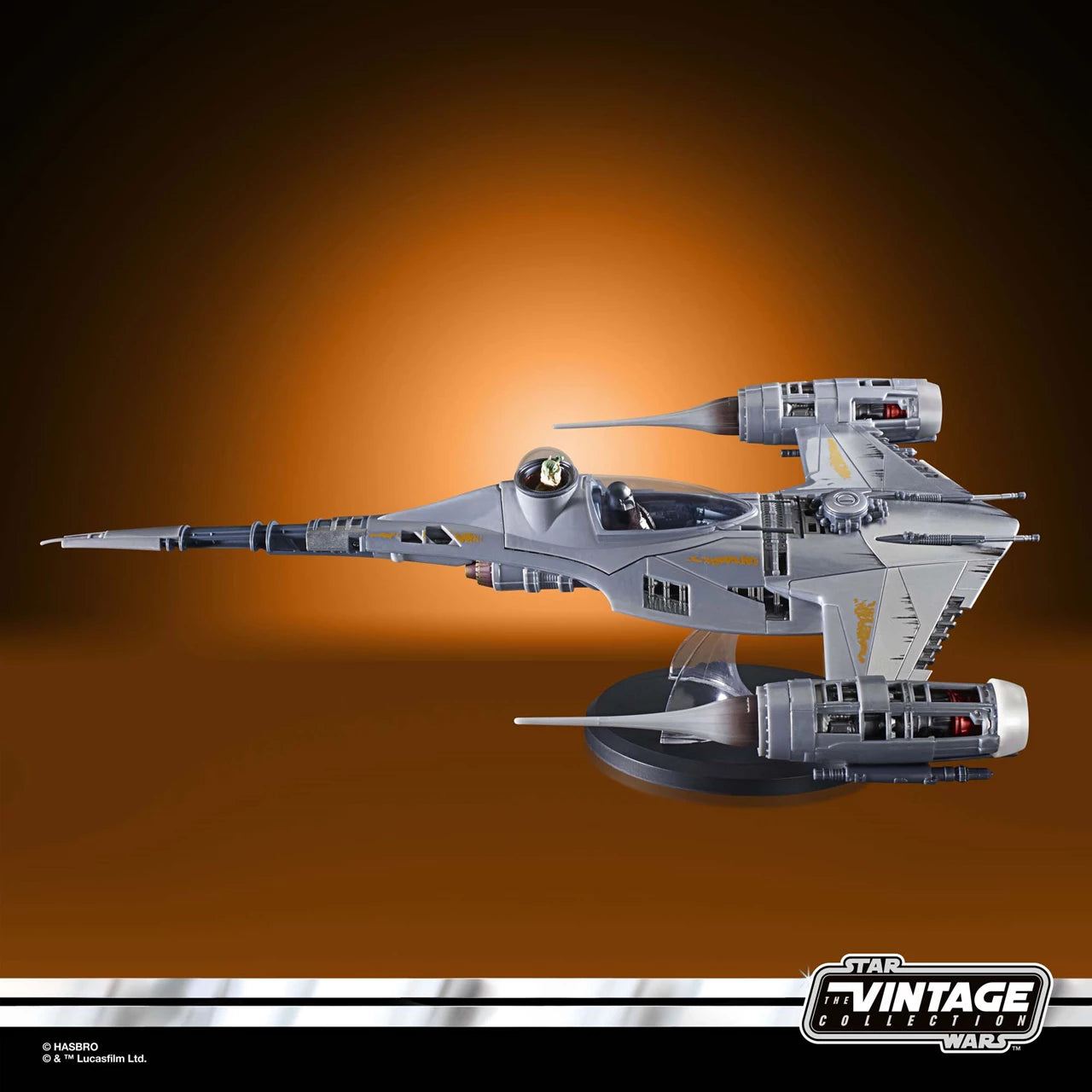 (Non Mint Packaging) Star Wars The Vintage Collection Mandalorian N-1 Starfighter