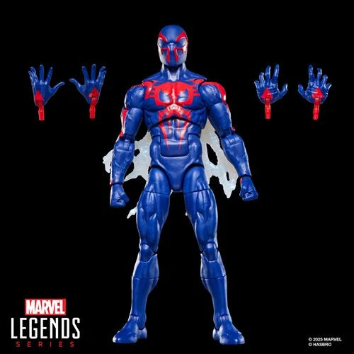 Spider-Man Marvel Legends Retro Cardback Spider-Man 2099 6-Inch Action Figure
