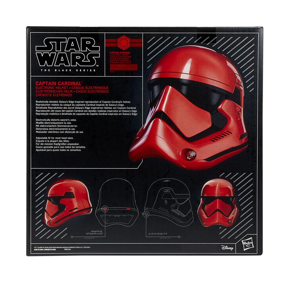 Star Wars Galaxy's Edge Black Series Electronic Helmet Captain Cardinal