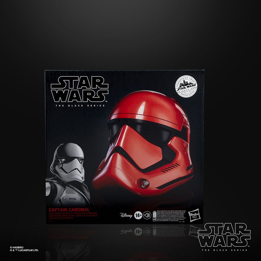 Star Wars Galaxy's Edge Black Series Electronic Helmet Captain Cardinal