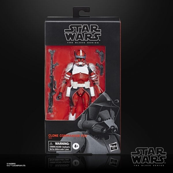 STAR WARS The Black Series Clone Commander Fox Toy 6-Inch Scale The Clone Wars