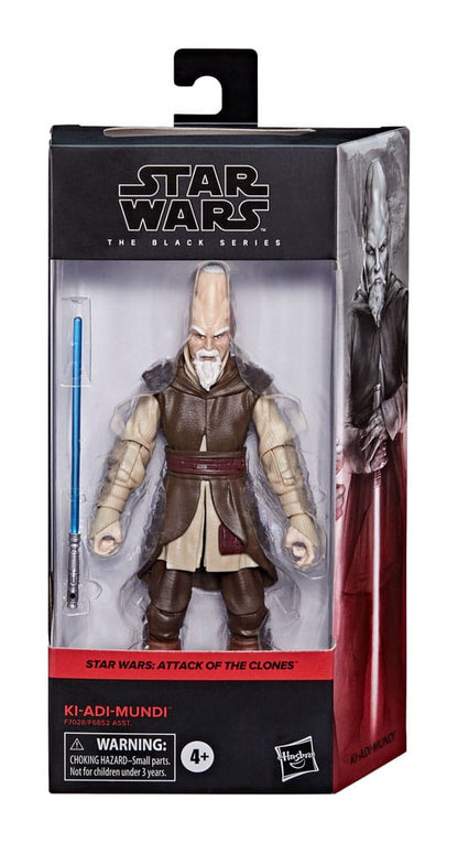 Star Wars Episode II Black Series Action Figure Ki-Adi-Mundi 6 Inch Action Figure