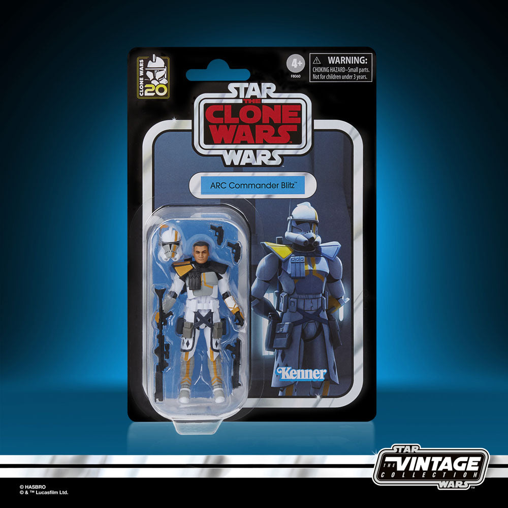 Star Wars: The Clone Wars Vintage Collection Action Figure ARC Commander Blitz