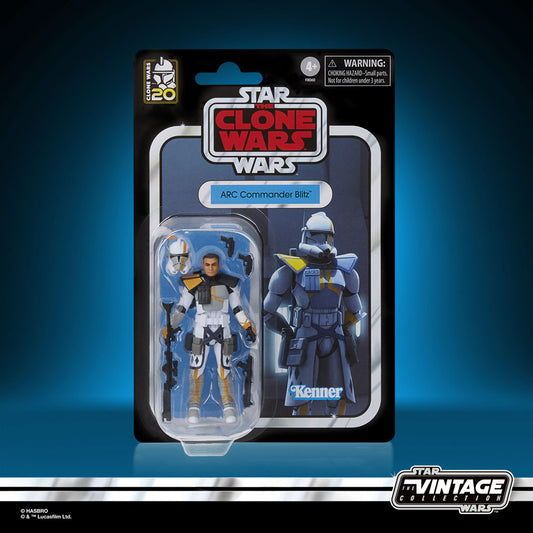 Star Wars: The Clone Wars Vintage Collection Action Figure ARC Commander Blitz