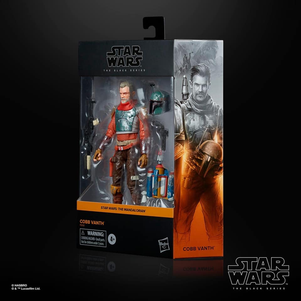 Cobb Vanth (Mandalorian) Deluxe Star Wars Black Series 6-Inch Action Figure