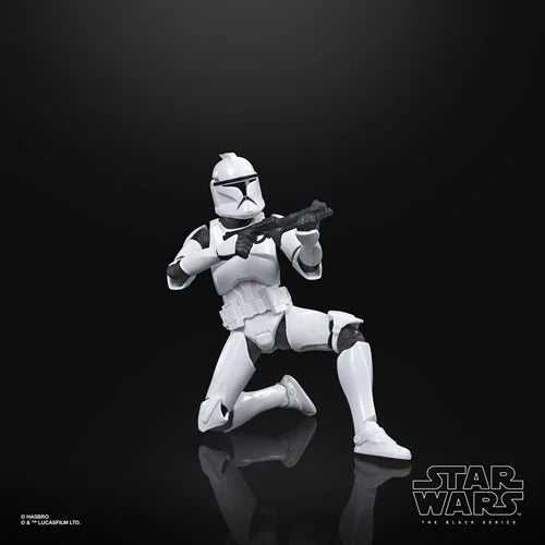 Star Wars The Black Series Clone Trooper (AOTC) 6-Inch Action Figure (Import Stock)