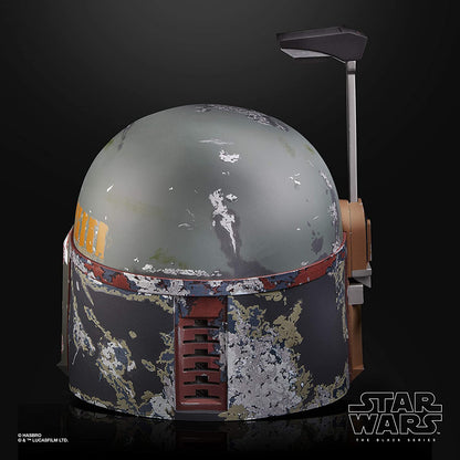 (Non Mint Packaging) Star Wars The Black Series Boba Fett Premium Electronic Helmet, The Empire Strikes Back