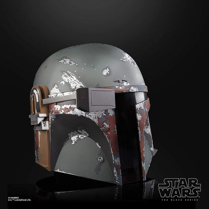 (Non Mint Packaging) Star Wars The Black Series Boba Fett Premium Electronic Helmet, The Empire Strikes Back