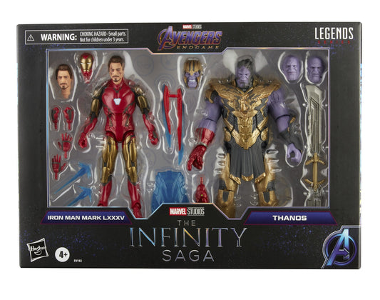 Iron Man 85 vs. Thanos (Infinity Saga) Marvel Legends 6-Inch