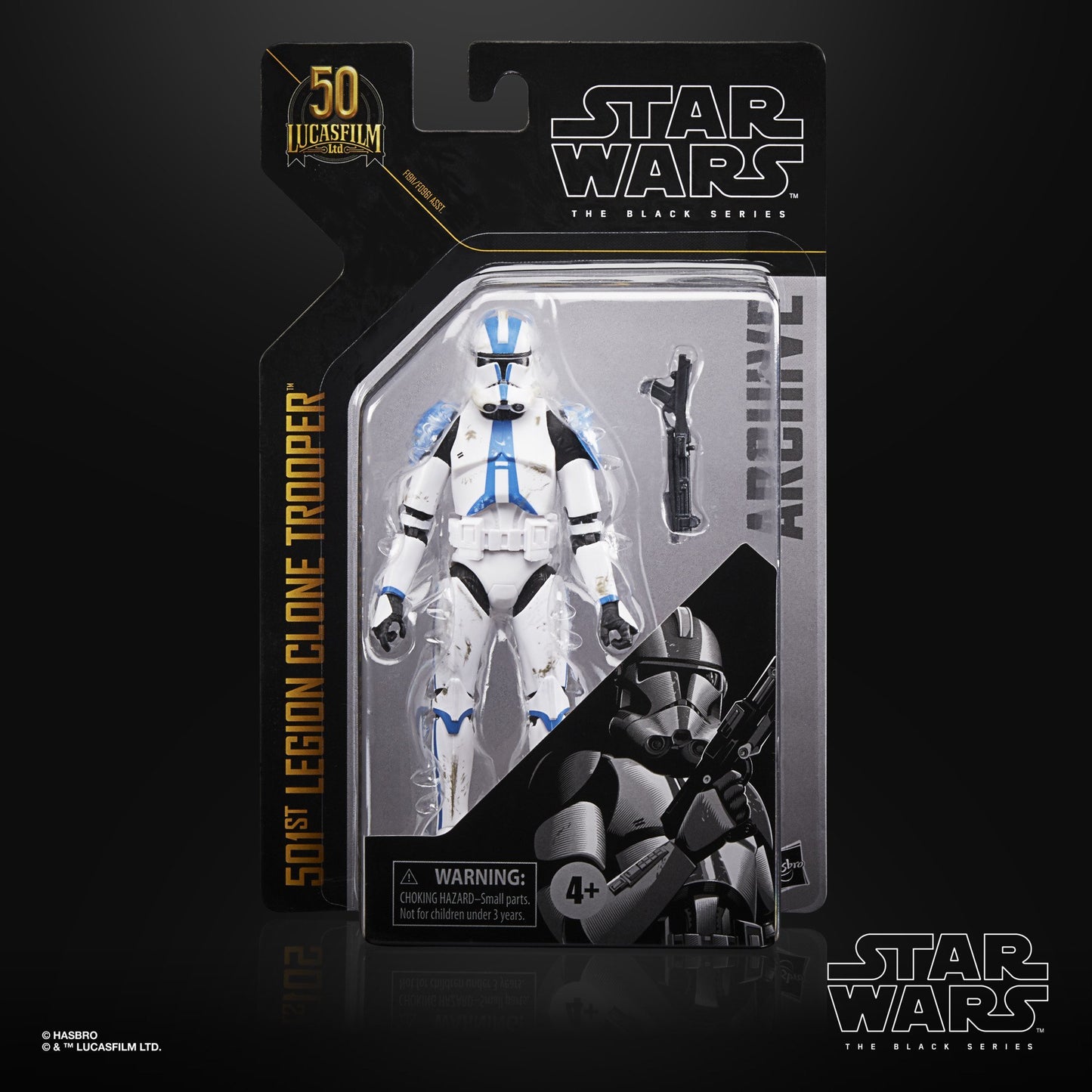 (Max 2PP) 501st Legion Clone Trooper Star Wars Black Series Archive 6-Inch Action Figure (Import Stock)