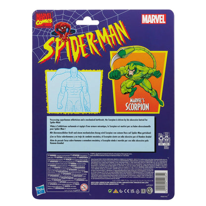 Marvel Legends Series Spiderman Retro Marvel’s Scorpion (NON MINT)