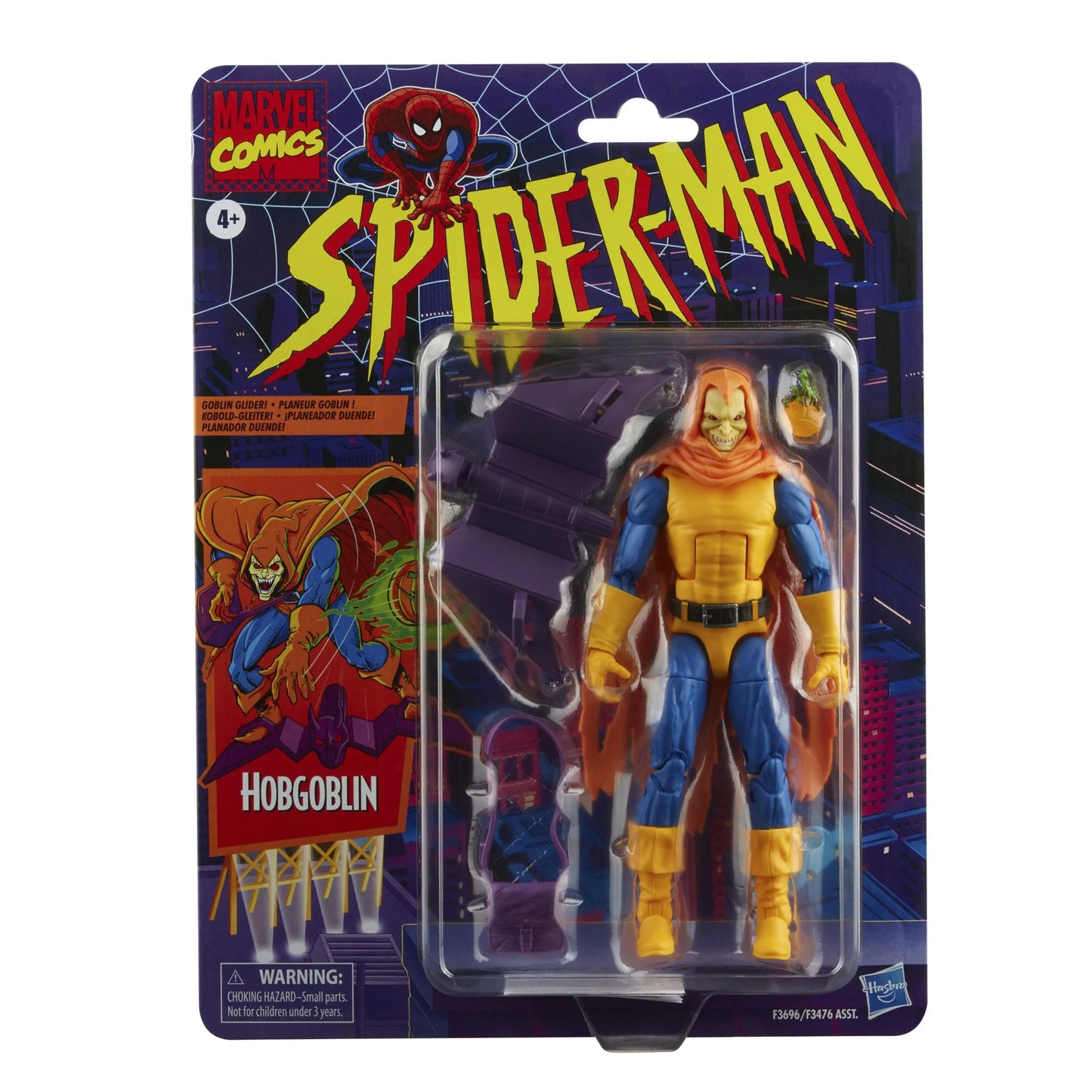 Marvel Legends Retro Spiderman Series Hobgoblin 6-Inch Action Figure