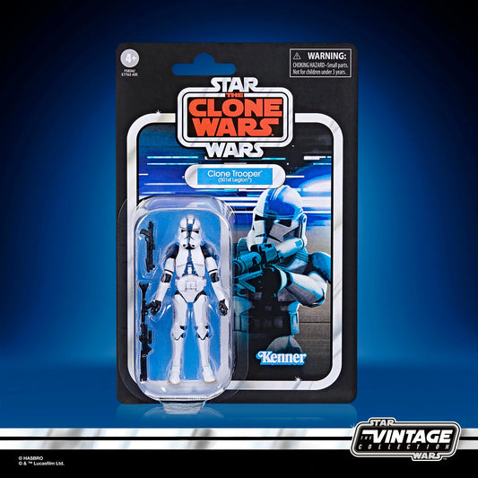Star Wars The Vintage Collection Clone Trooper (501st Legion) 3.75"