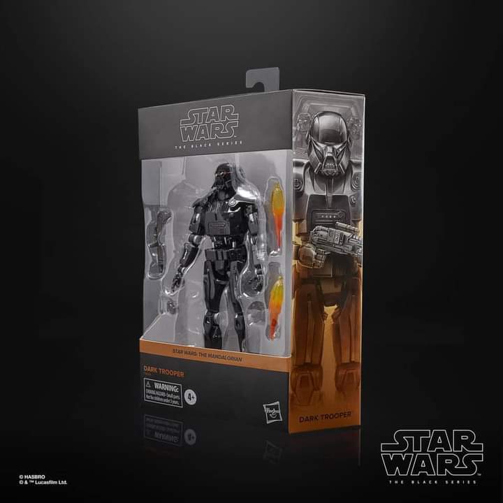 Dark Trooper (Mandalorian) Star Wars Black Series Deluxe 6-Inch Action Figure