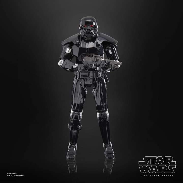 Dark Trooper (Mandalorian) Star Wars Black Series Deluxe 6-Inch Action Figure
