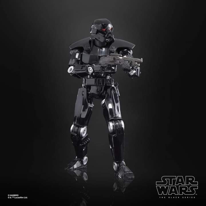 Dark Trooper (Mandalorian) Star Wars Black Series Deluxe 6-Inch Action Figure