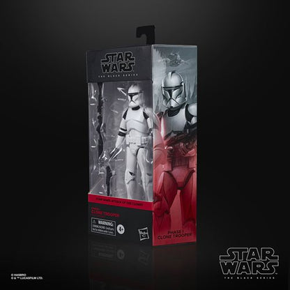 Star Wars The Black Series Clone Trooper (AOTC) 6-Inch Action Figure (Import Stock)